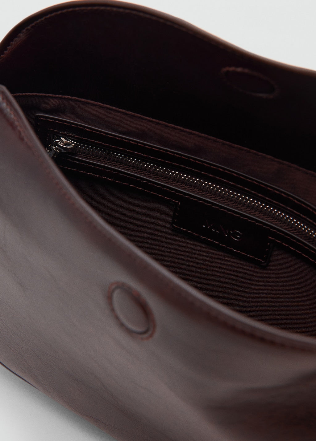 Mango crossbody bag fortuna in chocolate - Image 4