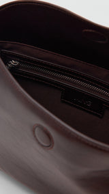 Mango crossbody bag fortuna in chocolate - Image 4