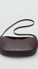 Mango crossbody bag fortuna in chocolate - Image 5