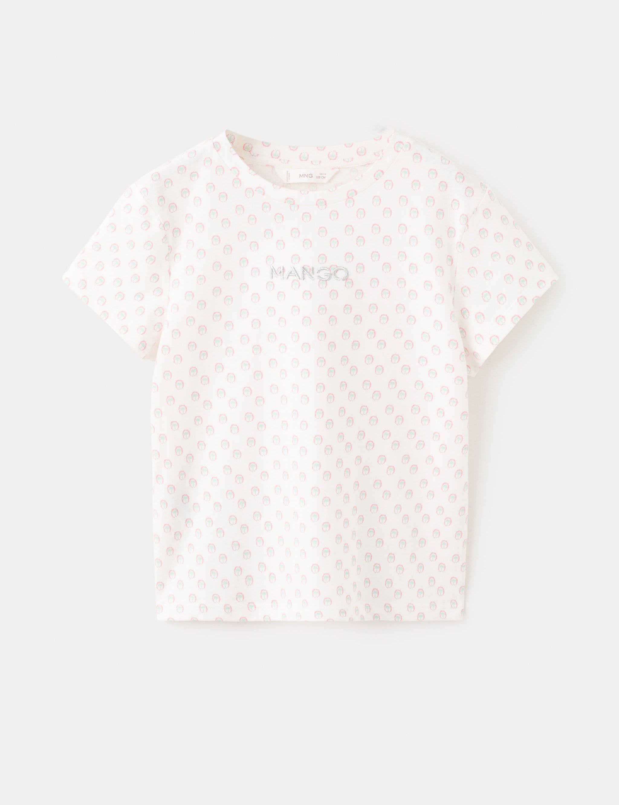 Mango t-shirt mngfi in water-021