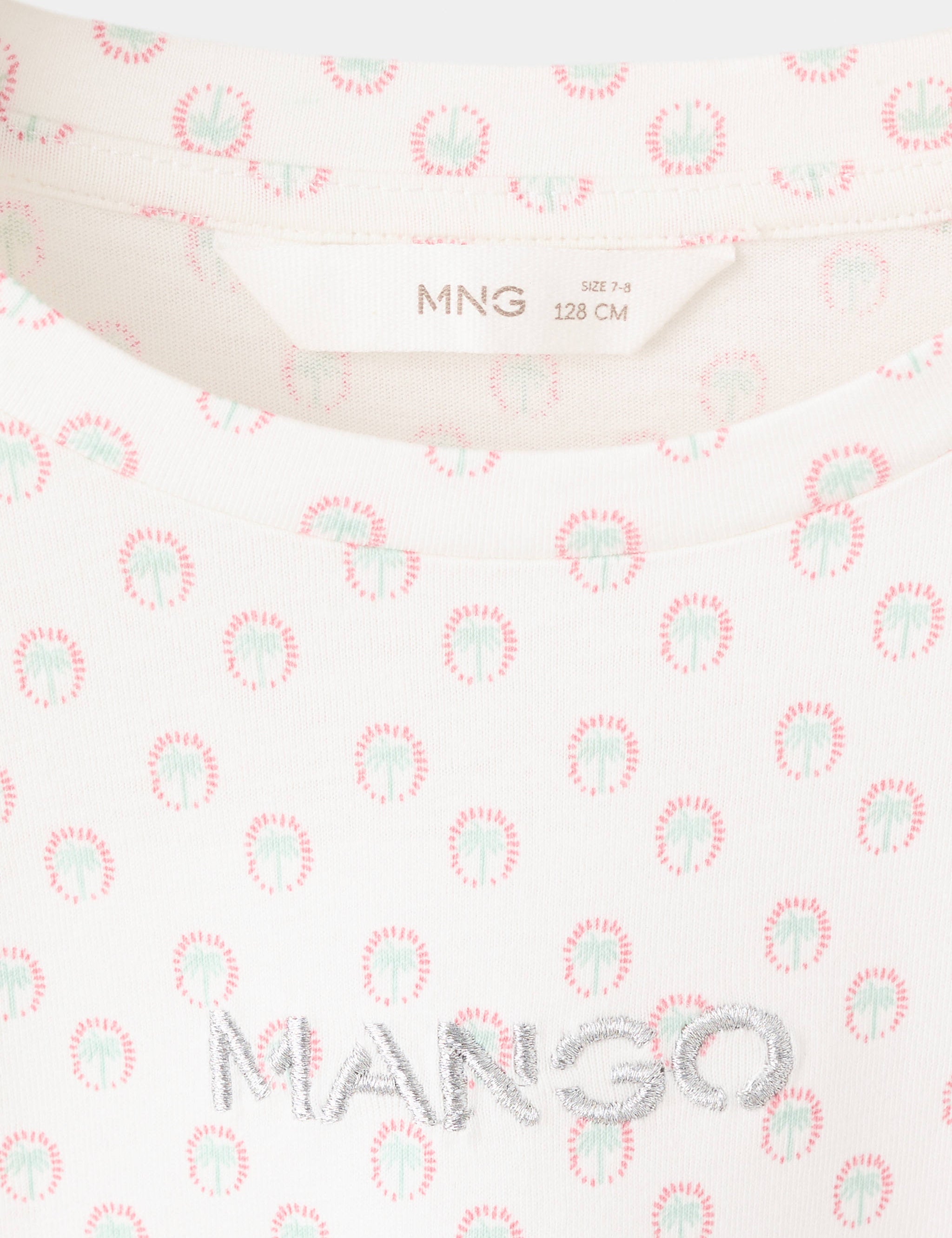 Mango t-shirt mngfi in water-023