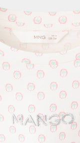 Mango t-shirt mngfi in water-023