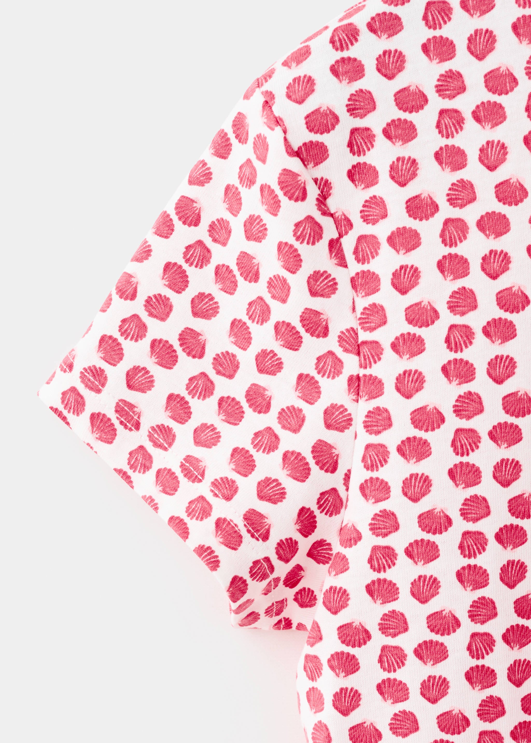 Mango t-shirt mngfi in red-030