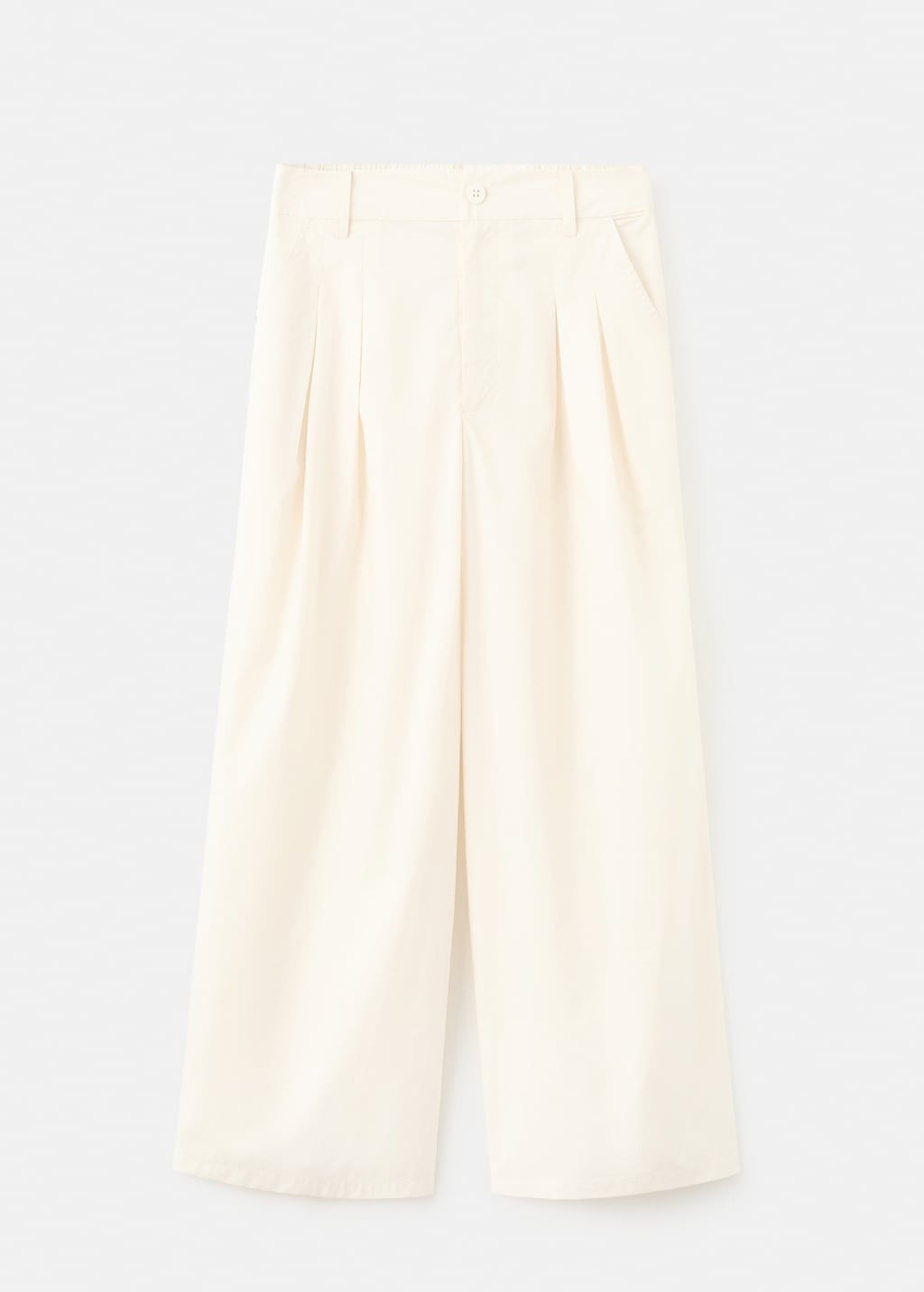 Mango trousers butter in pastel yellow - Image 2