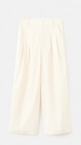 Mango trousers butter in pastel yellow - Image 2
