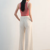 Mango trousers butter in pastel yellow - Image 6