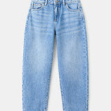 Mango jeans balloon in medium denim - Image 1