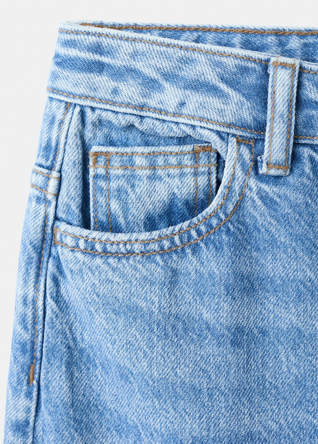 Mango jeans balloon in medium denim - Image 2