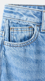 Mango jeans balloon in medium denim - Image 2