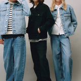 Mango jeans balloon in medium denim - Image 3