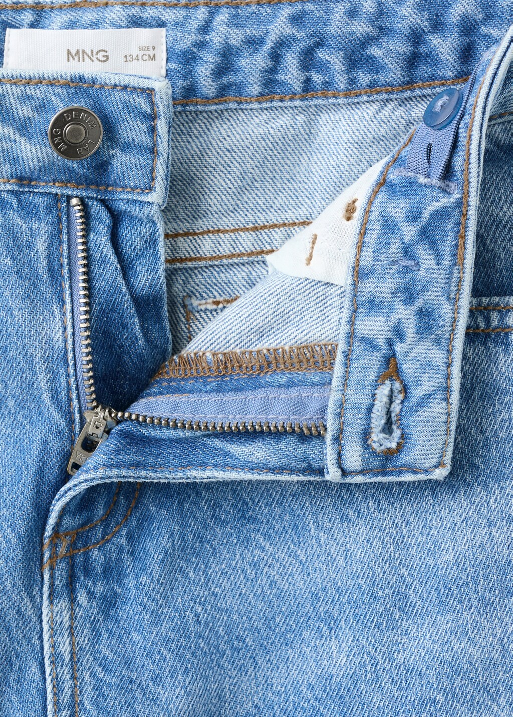 Mango jeans balloon in medium denim - Image 4