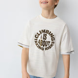 Mango t-shirt eclimb in off white - Image 1