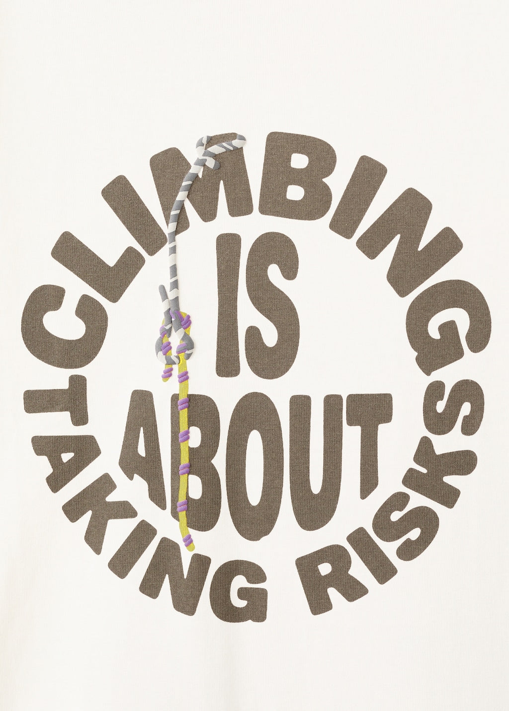 Mango t-shirt eclimb in off white - Image 3