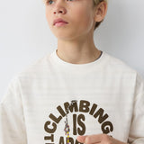 Mango t-shirt eclimb in off white - Image 4