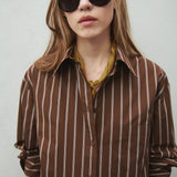 Mango shirt llama in brown - Image 1