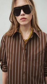 Mango shirt llama in brown - Image 1