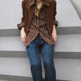Mango shirt llama in brown - Image 4