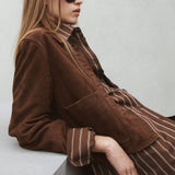 Mango shirt llama in brown - Image 5