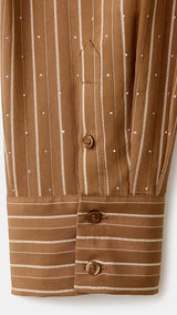 Mango shirt puna in brown - Image 3