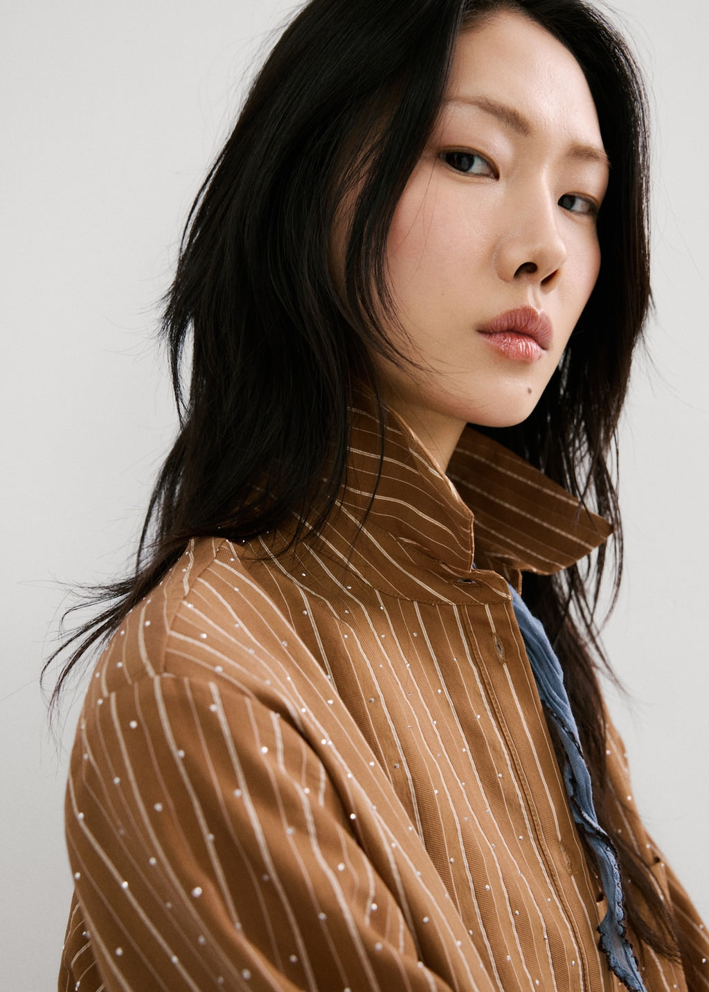 Mango shirt puna in brown - Image 4