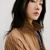 Mango shirt puna in brown - Image 4