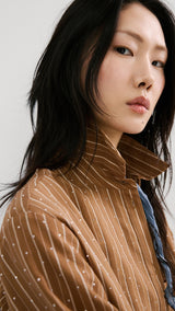 Mango shirt puna in brown - Image 4