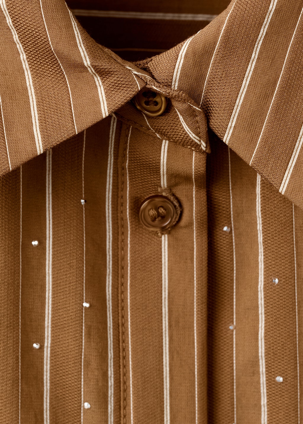 Mango shirt puna in brown - Image 5