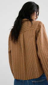 Mango shirt puna in brown - Image 6