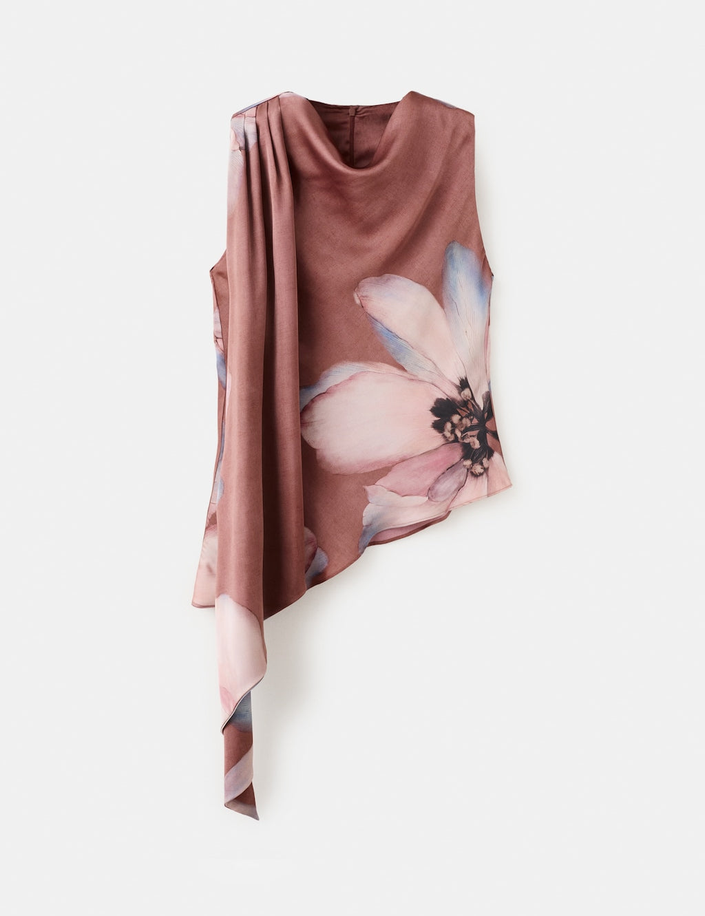 Mango blouse bloom in pastel pink - Image 2