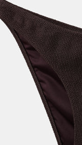 Mango bikini pantie sifnos in brown - Image 4