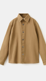 Mango jacket sahara in tobacco - Image 1
