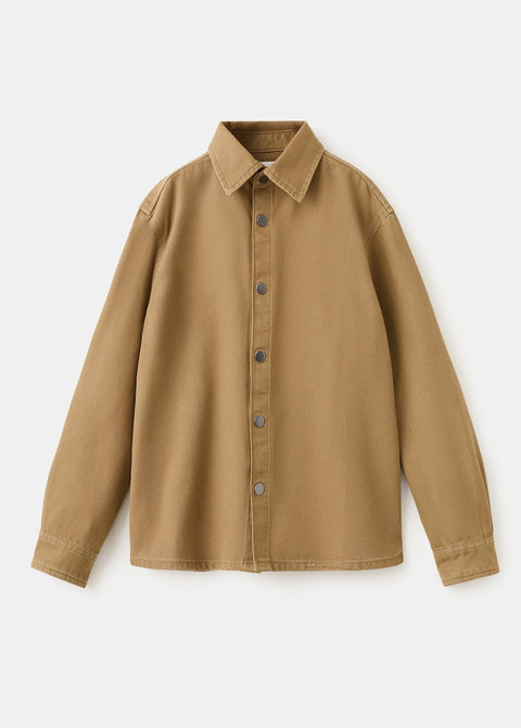 Mango jacket sahara in tobacco