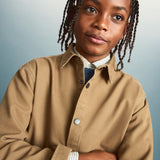 Mango jacket sahara in tobacco - Image 3