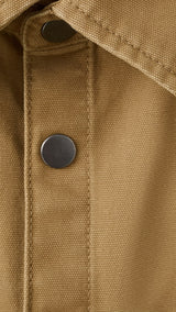 Mango jacket sahara in tobacco - Image 4