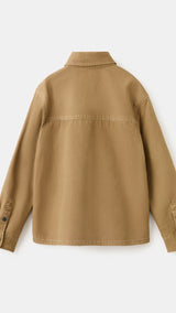 Mango jacket sahara in tobacco - Image 5