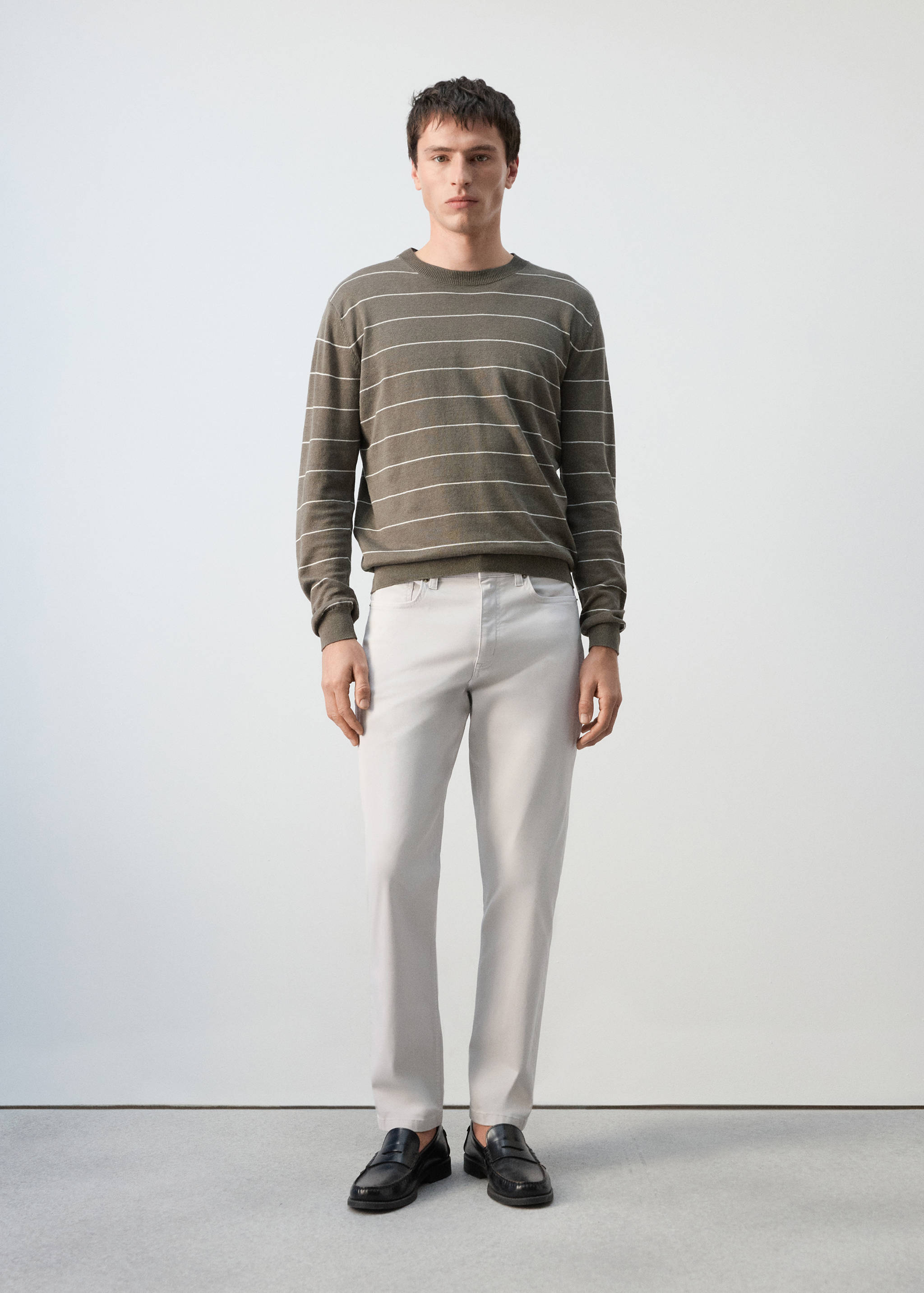 Mango trousers barrio in ice-001