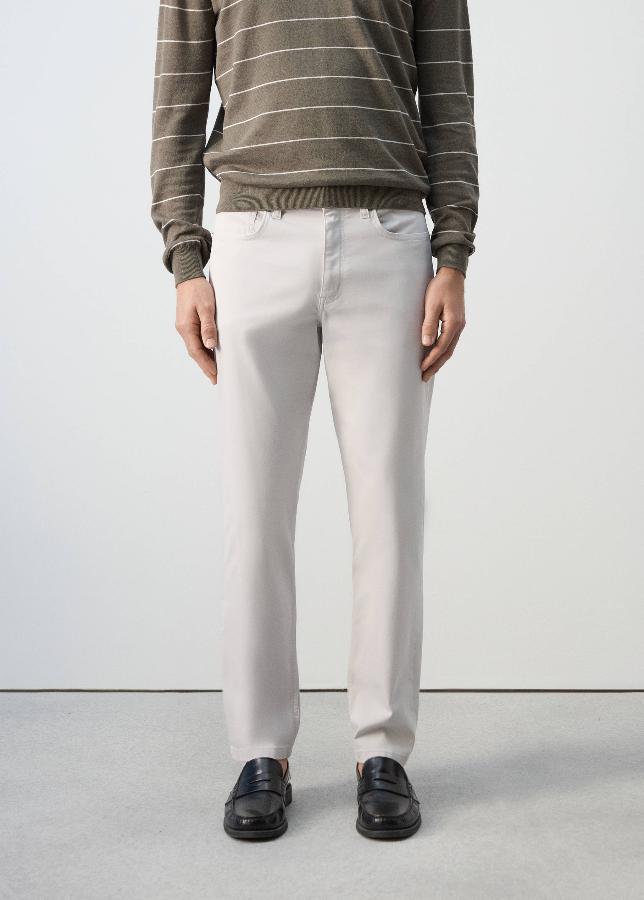 Mango trousers barrio in ice-002