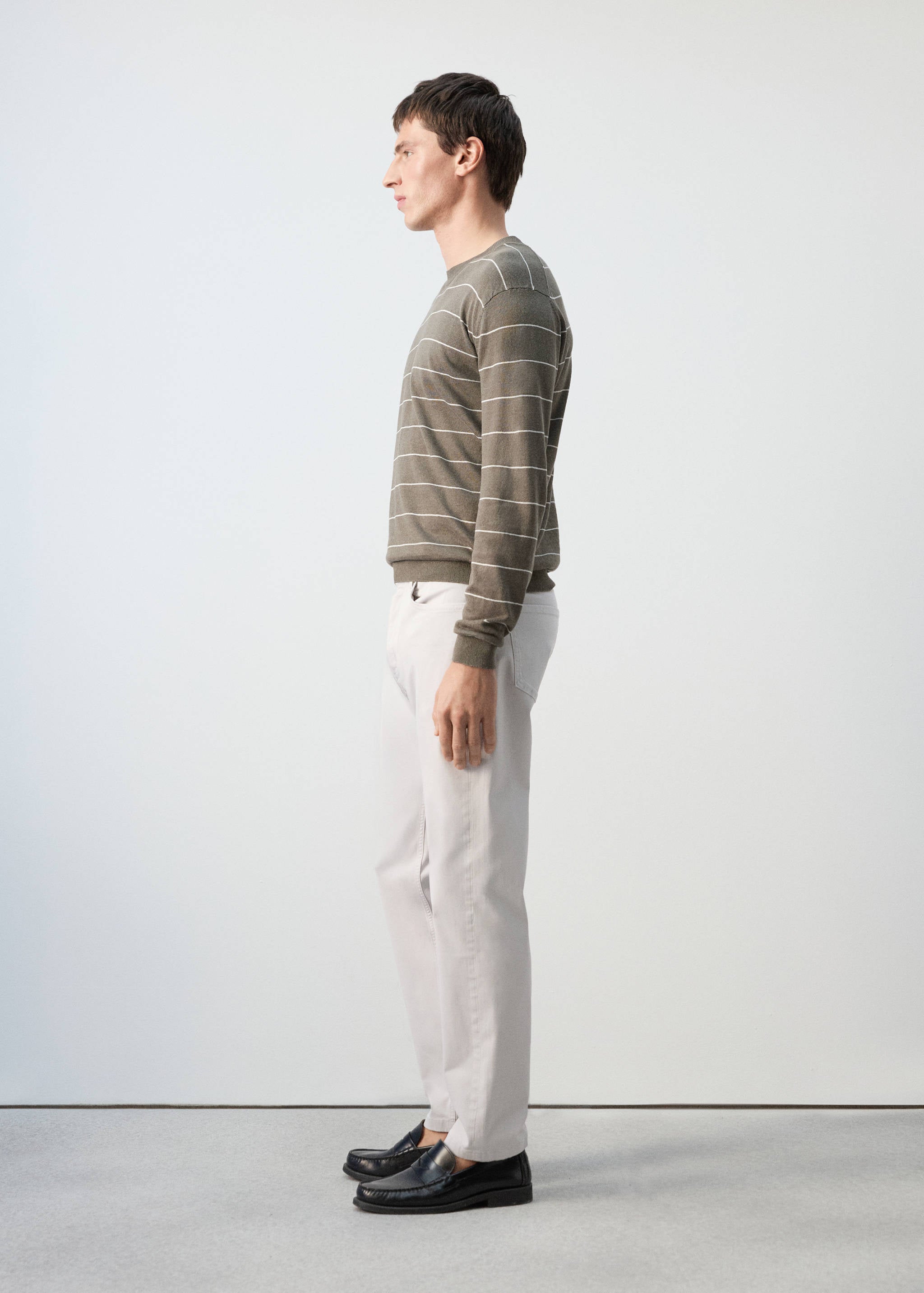 Mango trousers barrio in ice-008