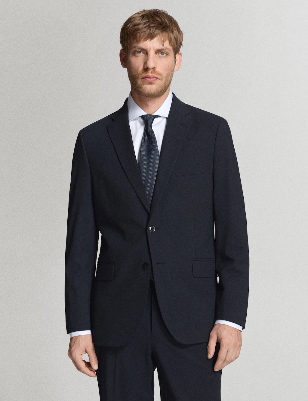 Mango blazer london in navy - Image 1