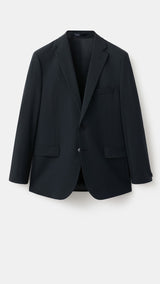 Mango blazer london in navy - Image 2