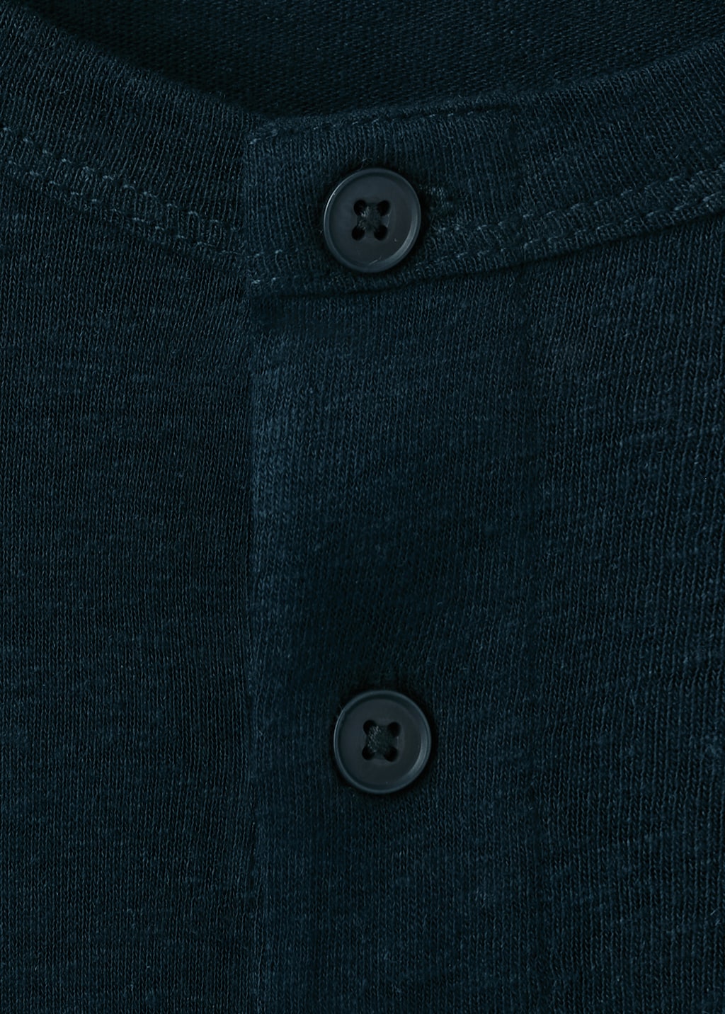 Mango t-shirt panaml in navy - Image 7