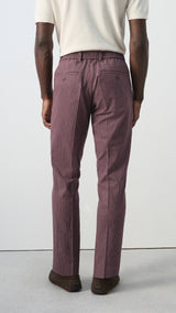 Mango trousers rainier in plum-003