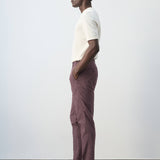 Mango trousers rainier in plum-008