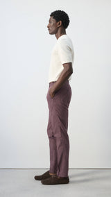 Mango trousers rainier in plum-008