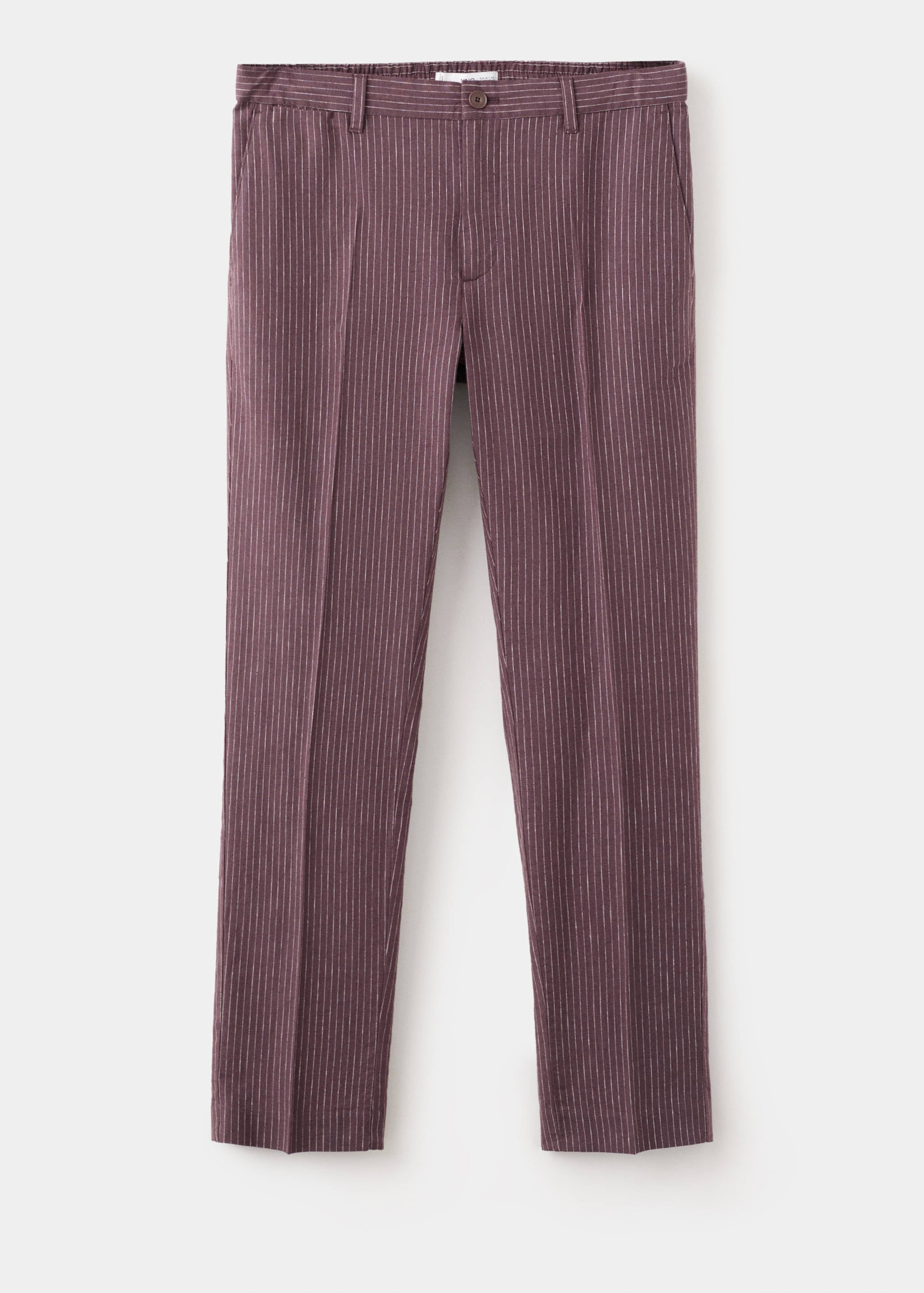 Mango trousers rainier in plum-021