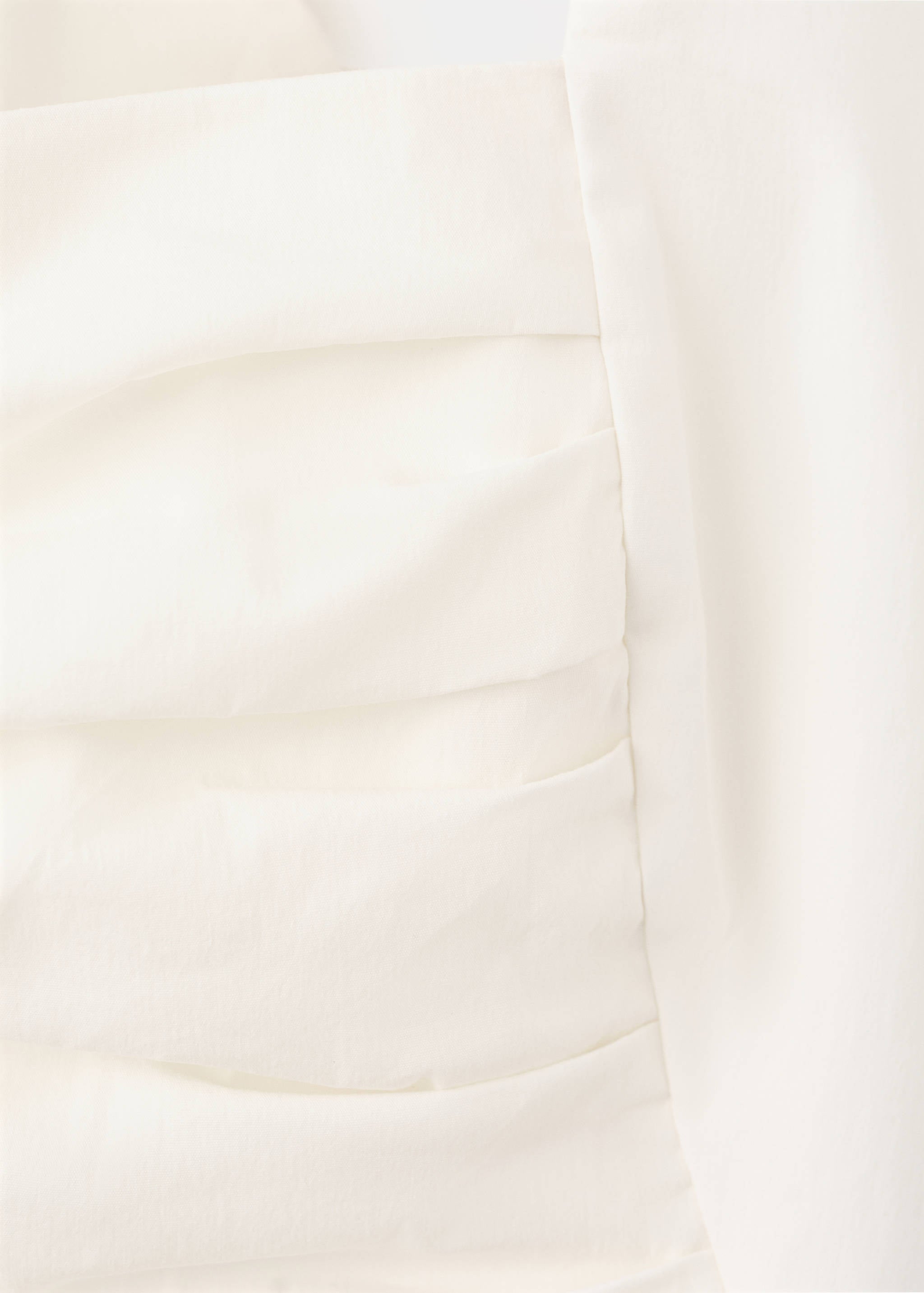 Mango top kasha in white