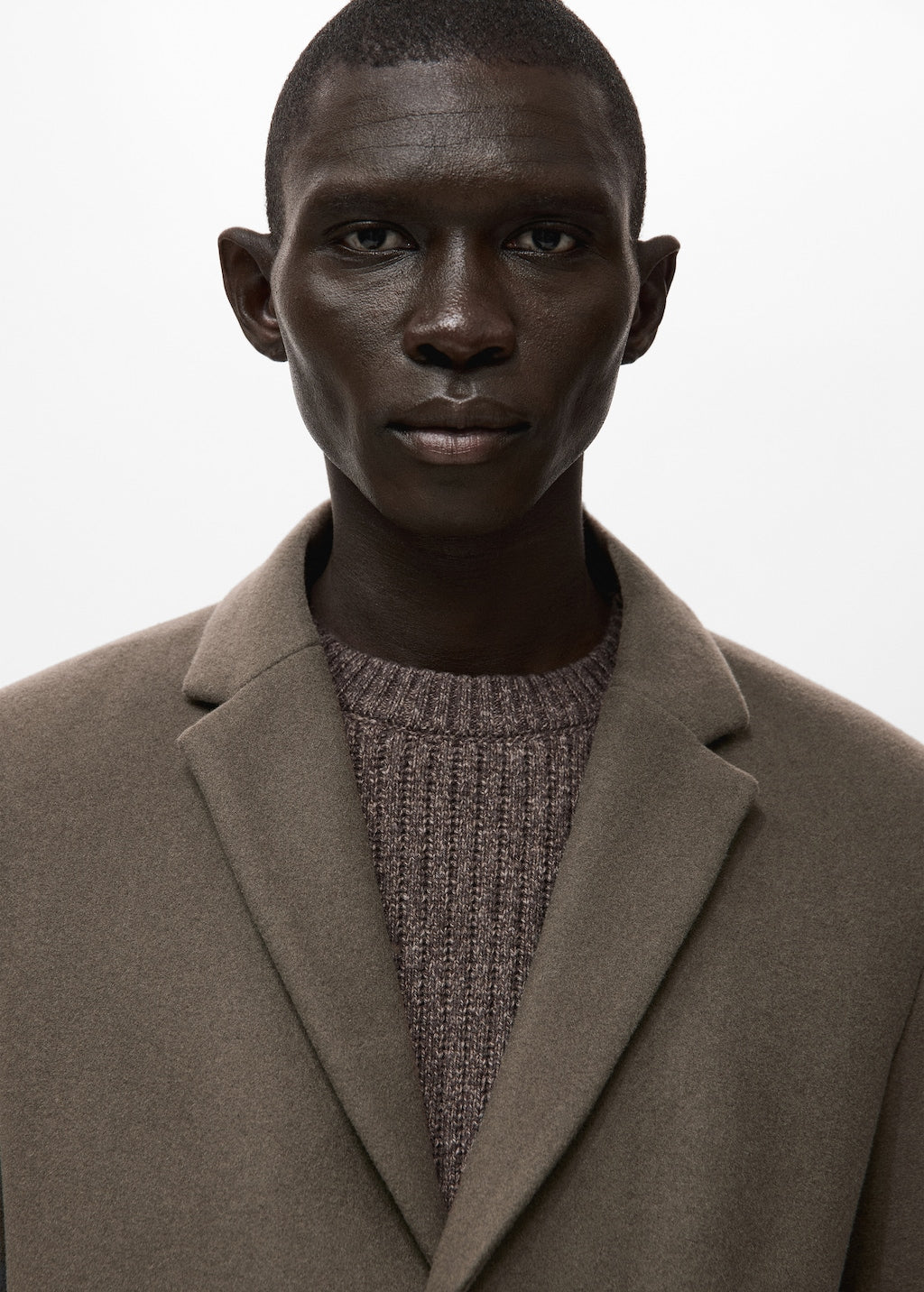 Mango coat uriel in mole - Image 4