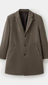 Mango coat uriel in mole - Image 6