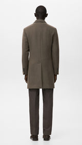 Mango coat uriel in mole - Image 7