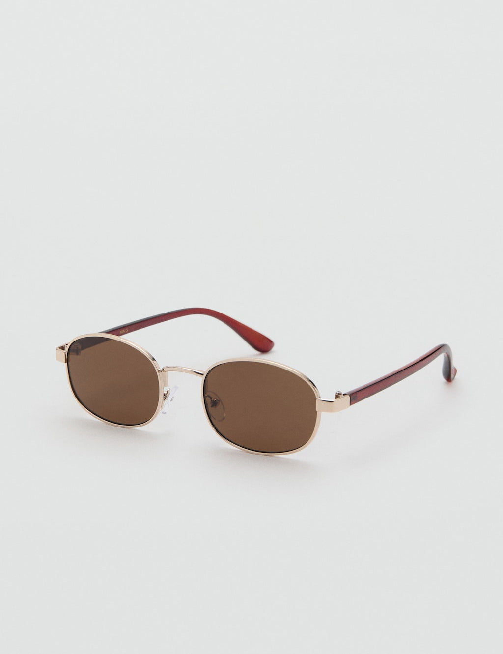Mango sunglasses dijon in gold - Image 1